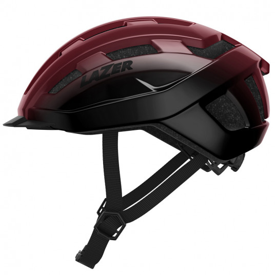 Šalmas Lazer Codax, Uni 54-61 cm, (bordo/juoda matinė)