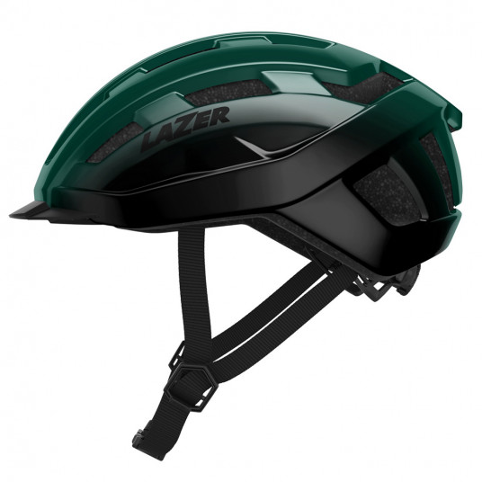Šalmas Lazer Codax, Uni 54-61 cm, (tamsiai žalias/juoda matinė)