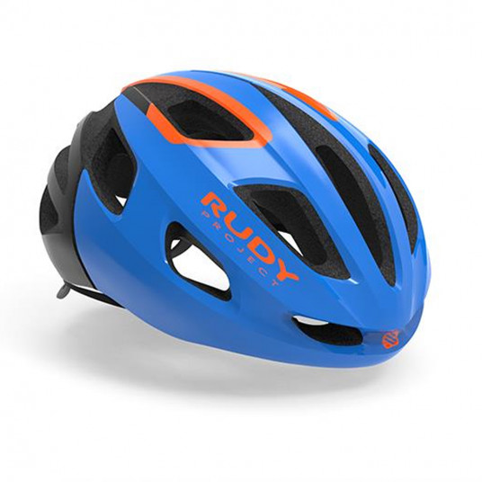 Šalmas RUDY PROJECT Strym, L 59-62 cm, (mėlyna/oranžinė)