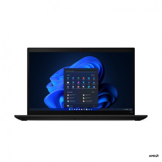 Lenovo ThinkPad L15 Knyginis Kompiuteris 39,6 cm (15,6") „Full HD“ AMD RyzenTM 5 PRO 5675U 8 GB DDR4-SDRAM 512 GB SSD Wi-Fi 6E (802.11ax) Su Windows 11 Pro suderinamas