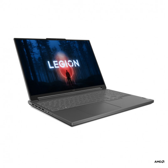 „Lenovo Legion Slim 5“ kompiuteris 40,6 cm (16 colių) WQXGA AMD RyzenTM 7 7840HS 16 GB DDR5-SDRAM 512 GB SSD NVIDIA GeForce RTX 4070 Wi-Fi 6E (802.11ax) Windows 11 Home Pilka