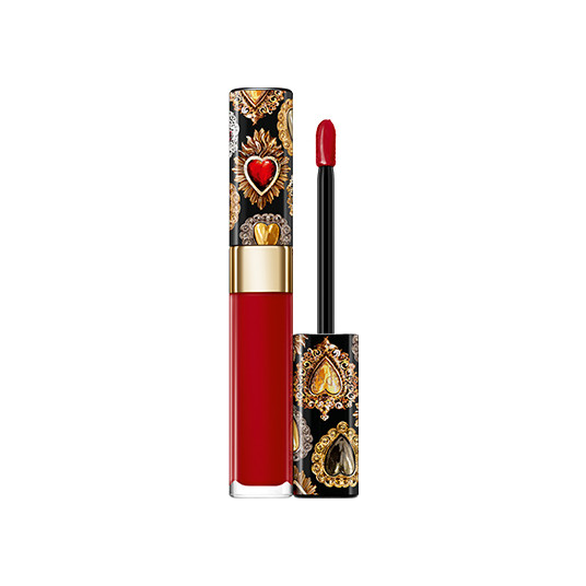 Dolce & Gabbana - skysti lūpų dažai su blizgesiu (Shinissimo High Shine Lacquer) 4,5 ml - 290 Millennial Touch