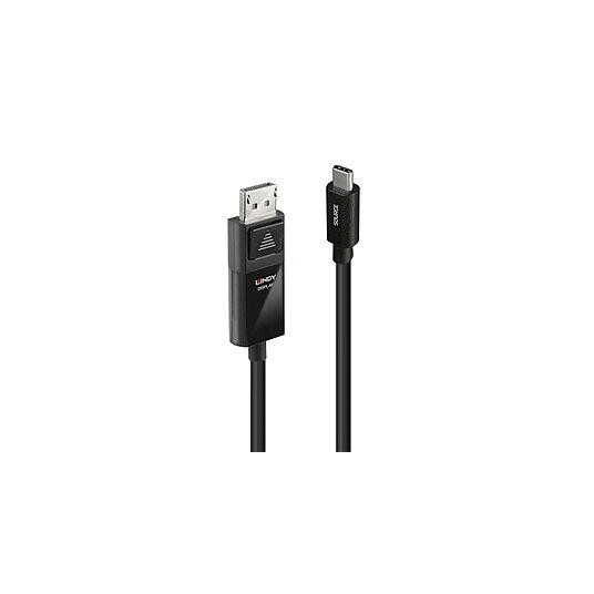 USB-C KABELIS Į DP 8K60 2M/43342 LINDY