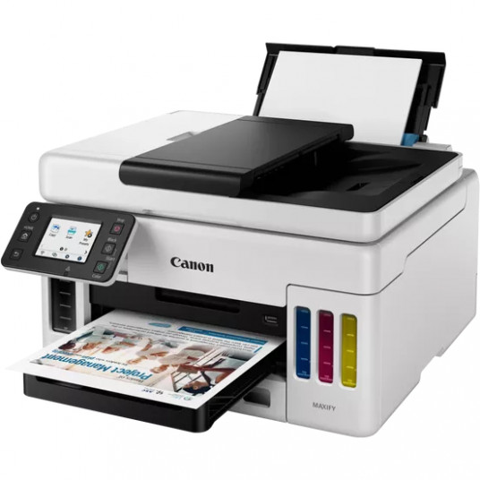 Canon rašalinis spausdintuvas IJ MFP GX5050 EUR spalvotas rašalinis, A4, Wi-Fi, balta/juoda