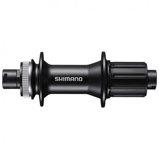Galinė stebulė SHIMANO ThruBlack MT400-B 8-10S 148/32 disk