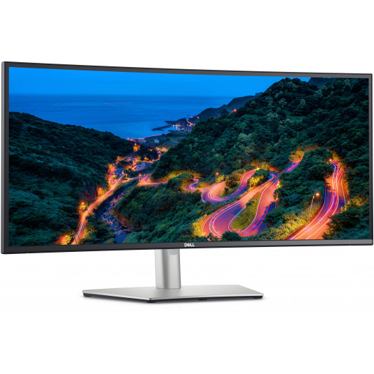  Dell Curved USB-C Hub Monitor  U3423WE 34.14 ", IPS, WQHD, 3440 x 1440, 21:9, 5 ms, 300 cd/m², White, 60 Hz, HDMI ports quantity 2 