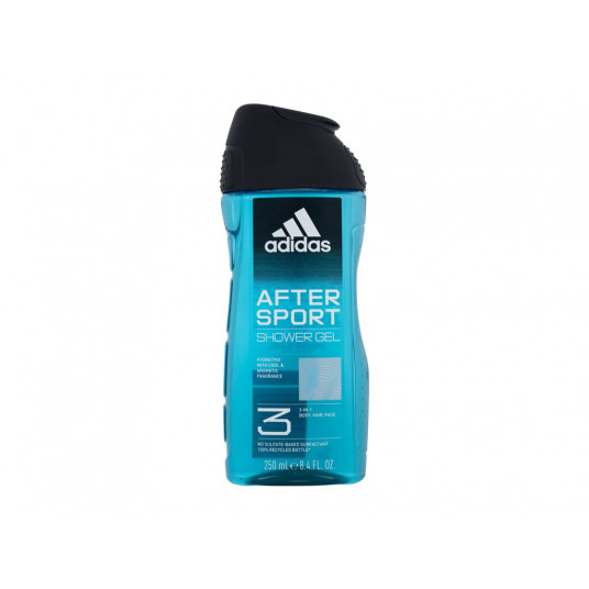 Dušo želė Adidas After Sport dušo želė 3-in-1, 250ml