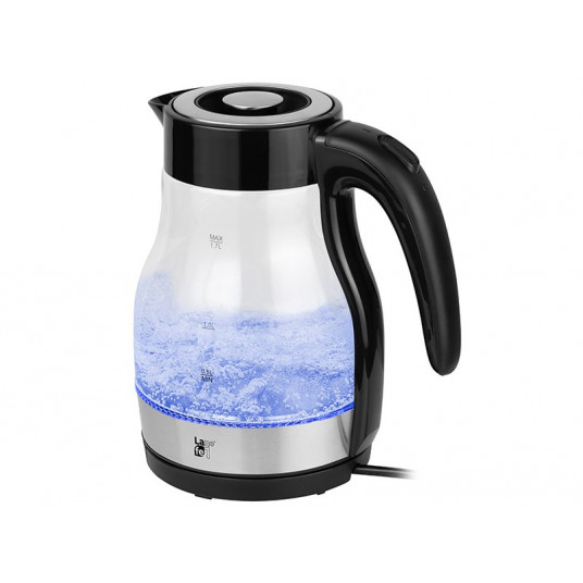 LAFE CEG017 elektrinis virdulys 1,7 L 2200 W Juoda, Permatomas