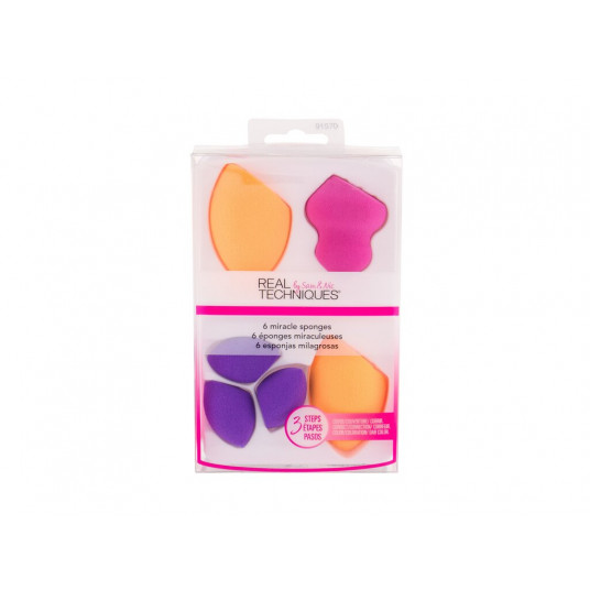 Aplikatorius Real Techniques Sponges Mini Brush Trio, 1vnt, Rinkinys