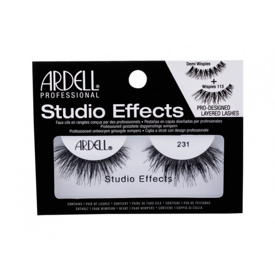 Dirbtinės blakstienos Ardell Studio Effects 231 Wispies, 1vnt