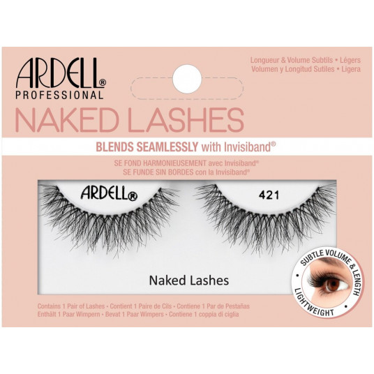 Dirbtinės blakstienos Ardell Naked Lashes 421, 1vnt