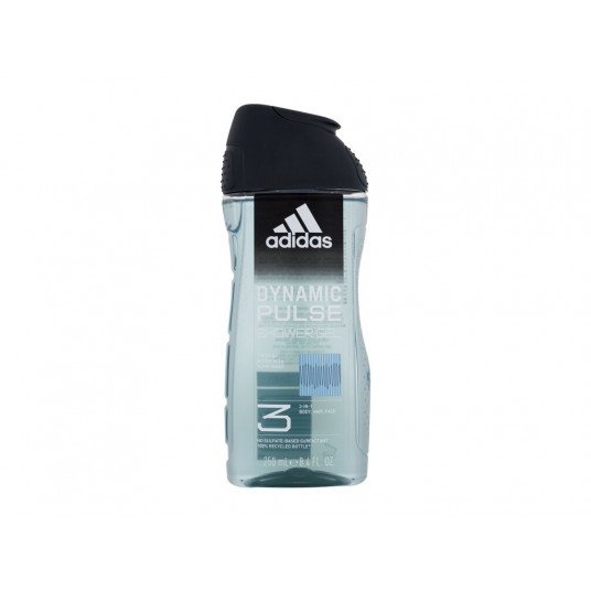 Dušo želė Adidas Dynamic Pulse dušo želė 3-in-1, 250ml