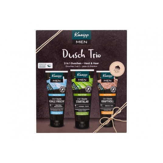 Dušo želė Kneipp Men Shower Trio, 75ml, Rinkinys