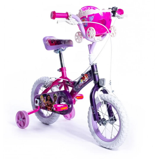 Vaikiškas dviratis HUFFY DISNEY PRINCESS 12" 72119W Violetinė