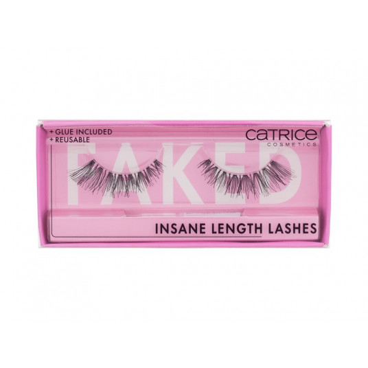 Dirbtinės blakstienos Catrice Faked Insane Length Lashes, 1vnt