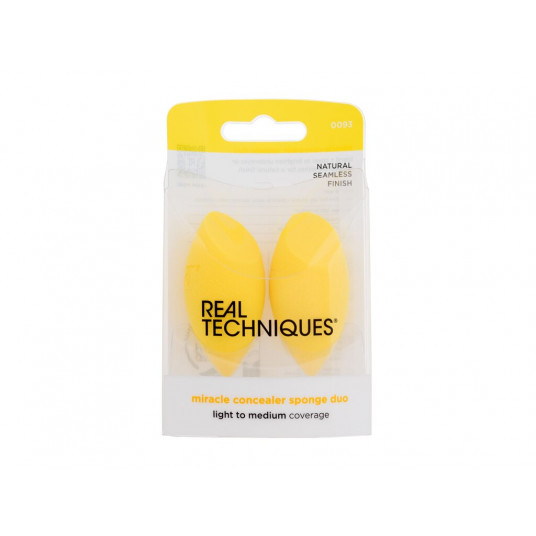 Aplikatorius Real Techniques Miracle Concealer Sponge Duo, 2vnt
