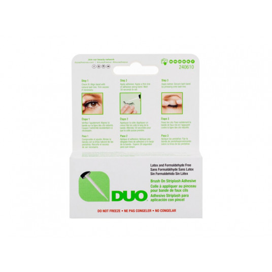 Dirbtinių blakstienos Ardell Duo Brush On Striplash Adhesive, 5g