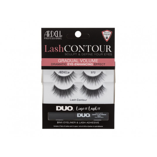 Dirbtinės blakstienos Ardell Lash Contour 372, 2vnt, Rinkinys