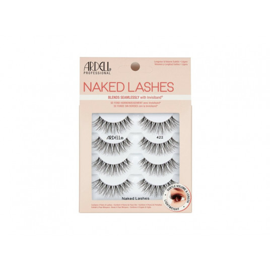 Dirbtinės blakstienos Ardell Naked Lashes 422, 4vnt