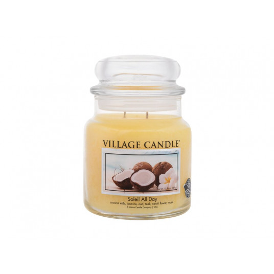 Scented Candle Village Candle Soleil All Day, 389g