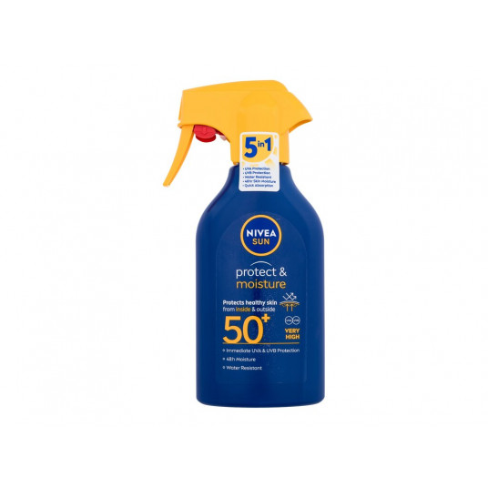 Kūno losjonas nuo saulės Nivea Sun Protect & Moisture SPF50+, 270ml