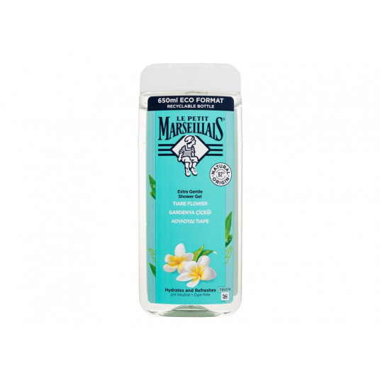 Dušo želė Le Petit Marseillais Extra Gentle dušo želė Tiaré Flower, 650 ml