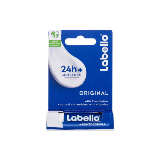 Lūpų balzamas Labello Original 24h Moisture lūpų balzamas, 4,8g