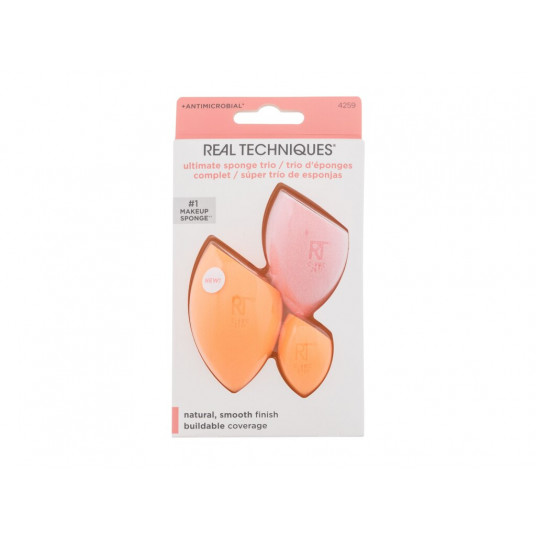 Aplikatorius Real Techniques Ultimate Sponge Trio, 1vnt, Rinkinys