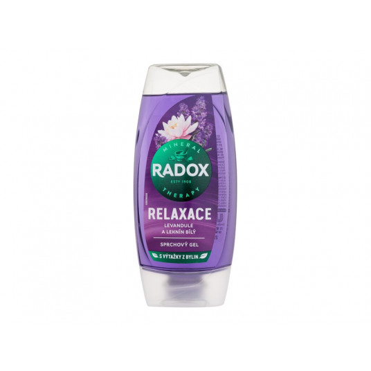 Dušo želė Radox Relaxation Lavender And Waterlily dušo želė, 225ml