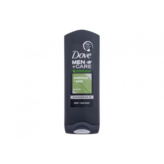 Dušo želė Dove Men + Care Minerals + Sage, 250ml