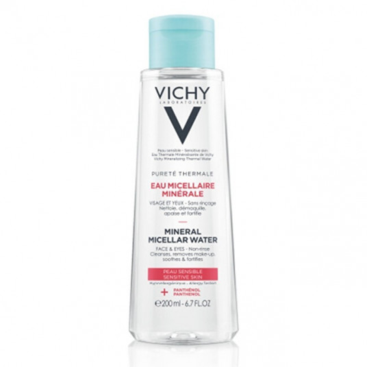 Vichy - Mineralinis micelinis vanduo jautriai odai Pureté Thermale (Mineralinis micelinis vanduo) - 400 ml
