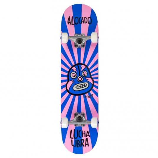 Riedlentė Enuff Lucha Libre Mini Complete Skateboard Pink/Blue 7.25 x 31.5
