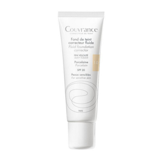 Avène - Skystas padengimas makiažo Couvrance SPF 20 (skysčių pagrindo korektorius) 30 ml - 2,5 smėlio spalvos