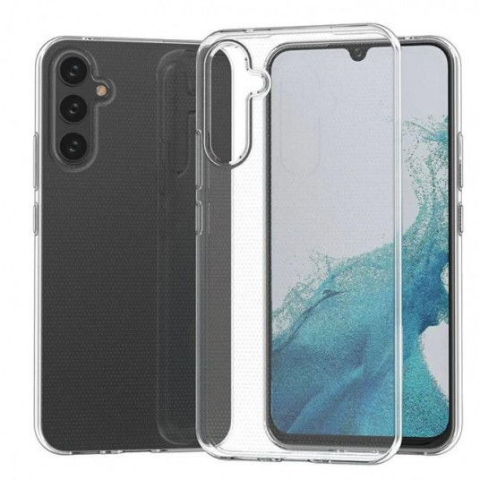 Dėklas Just Must Galaxy A54 Anti-bacteria TPU Transparent