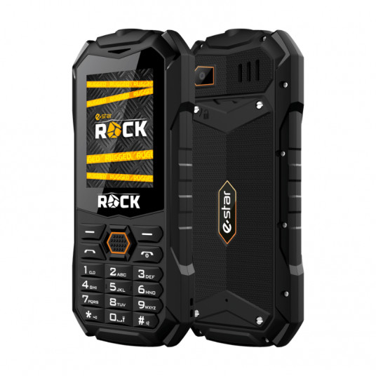 eSTAR ROCK Tvirtas vandeniui atsparus IP68 mobilusis telefonas