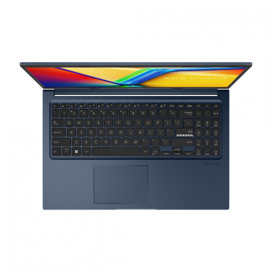 ASUS Vivobook 15 X1504ZA-BQ568W i3-1215U 15,6" FHD IPS lygio 60Hz 250nitų AG 16GB DDR4 SSD512 Intel UHD Graphics WLAN + BT kamera 42WHrs Win11 Tyliai mėlyna