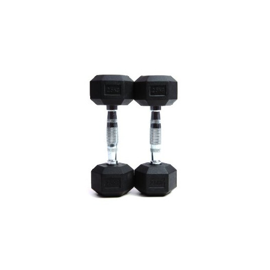 Hexagon šešiakampis hantelis 25kg (1vnt)