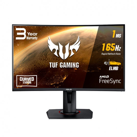  Monitorius Asus Tuf Gaming VG27VQ 27" Curved FHD 165Hz 1ms  