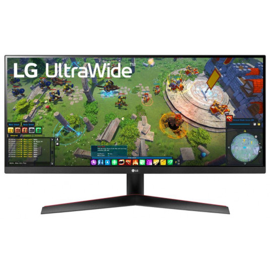  Monitorius LG 29WP60G-B LG 29" LCD, UltraWide FHD, 1 ms, 250 cd/m², 75 Hz, Black 