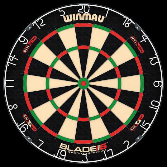 Smiginio taikinys Winmau Blade 6 Dual Core Dartboard