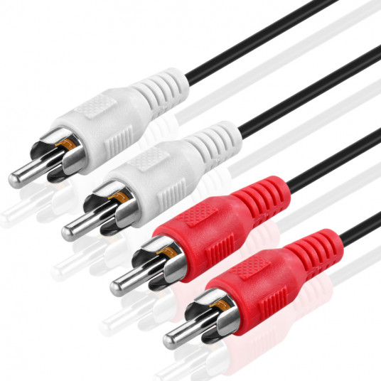 Laidas B-RUN 2 x RCA - 2 x RCA, 5m