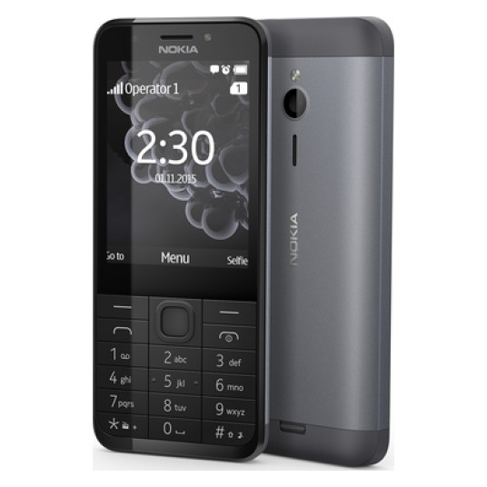 Telefonas NOKIA 230 DS Dark Silver