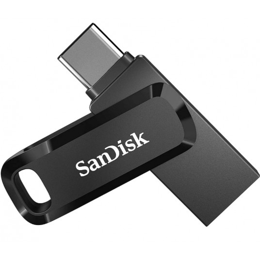 USB Raktas SanDisk Ultra Dual Drive Go 64GB USB Type-C