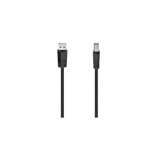 Kabelis Spausdintuvams HAMA USB-A - USB-B 3m Juodas