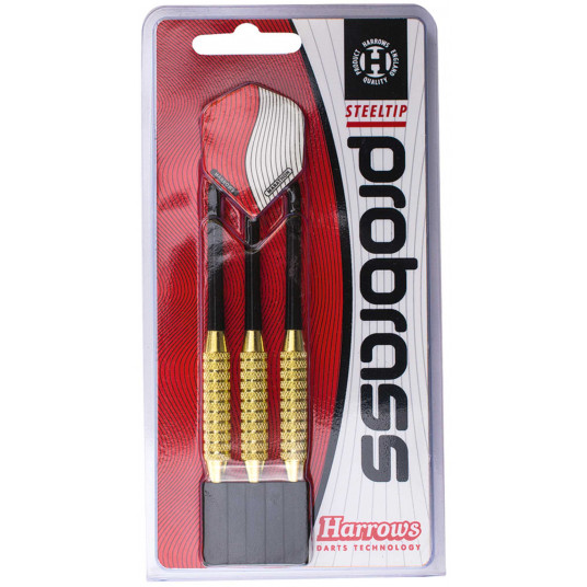 Smiginis Steeltip PRO BRASS 3xMedium