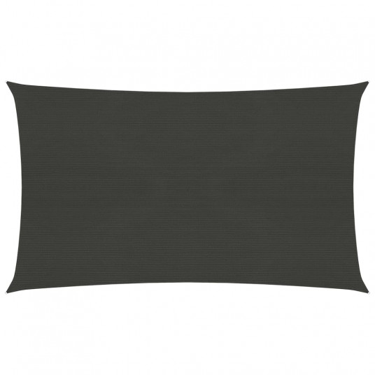 Uždanga nuo saulės, antracito spalvos, 6x8m, HDPE, 160g/m²