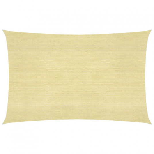 Uždanga nuo saulės, smėlio spalvos, 2,5x4m, HDPE, 160g/m²