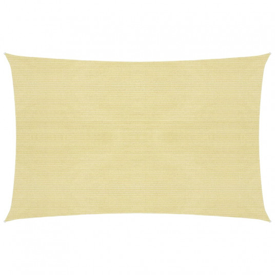Uždanga nuo saulės, smėlio spalvos, 2x3,5m, HDPE, 160g/m²
