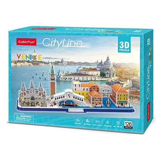 CUBICFUN 3D dėlionė „Venecija“