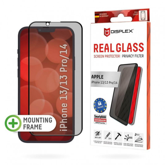 Tikras 3D ekrano privatumo stiklas, skirtas iPhone 13/13 Pro/14